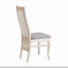 Стул DOLCE мягкое сидение бук, ivory white, велюр Tenerife Ultimate grey заказать по цене 9 920 руб. в Саратове