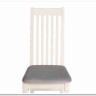 Стул DOLCE мягкое сидение бук, ivory white, велюр Tenerife Ultimate grey заказать по цене 9 920 руб. в Саратове
