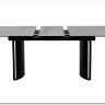 Стол RASMUS 160 TL-45 Белый мрамор, испанская керамика / черный каркас, DISAUR заказать по цене 95 250 руб. в Саратове