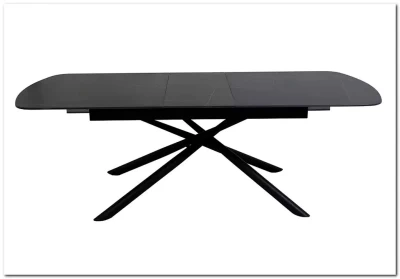 Стол обеденный Signal VECTOR Ceramic 160 (черный/черный)