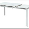 Стол CORNER 120 MATTE STATUARIO Белый мрамор матовый керамика, стекло/ белый каркас заказать по цене 59 400 руб. в Саратове