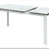 Стол CORNER 120 MATTE STATUARIO Белый мрамор матовый керамика, стекло/ белый каркас заказать по цене 59 400 руб. в Саратове