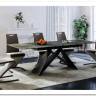 Стол обеденный Signal WESTIN Ceramic 160 раскладной (бирюзовый Ossido Verde/черный мат) заказать по цене 152 669 руб. в Саратове
