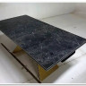 Стол ALES 180 BLACK GRAVE SOLID CERAMIC, керамика / бронзовый, DISAUR заказать по цене 83 655 руб. в Саратове