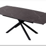 Стол RIVOLI 140 MATT BLACK MARBLE SOLID CERAMIC / BLACK заказать по цене 74 900 руб. в Саратове