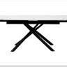 Стол RIVOLI 140 MATT WHITE MARBLE SOLID CERAMIC / BLACK заказать по цене 74 900 руб. в Саратове