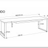 Стол обеденный Halmar CANDIDO 160 раскладной (дуб вотан/черный) заказать по цене 80 270 руб. в Саратове