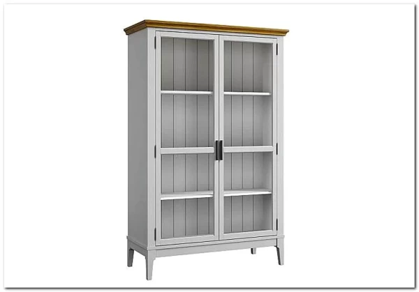 Шкаф для посуды Квадро-С 20 из массива сосны заказать по цене 36 245 руб. в Саратове