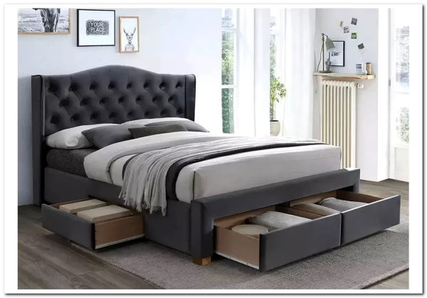 Кровать ASPEN II VELVET BLUVEL 14 160/200 Signal заказать по цене 82 622 руб. в Саратове