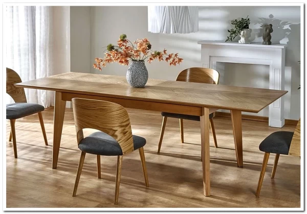 Стол обеденный Halmar EDMONDO 160 раскладной (дуб) заказать по цене 104 586 руб. в Саратове