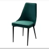 Стул NEPAL-P ЗЕЛЕНЫЙ 19 велюр/ черный каркас заказать по цене 7 100 руб. в Саратове