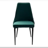 Стул NEPAL-P ЗЕЛЕНЫЙ 19 велюр/ черный каркас заказать по цене 7 100 руб. в Саратове