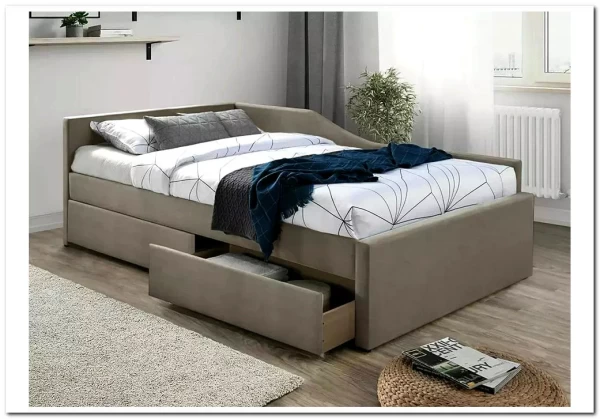 Кровать Signal ELIOT Velvet tap. 228 (бежевый) 120/200 заказать по цене 64 714 руб. в Саратове