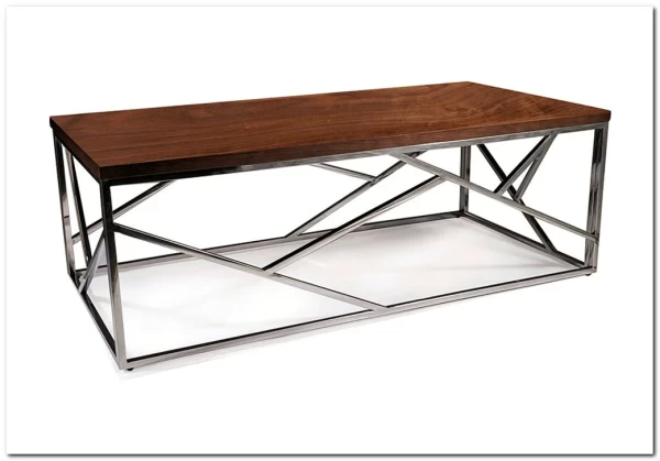 Стол журнальный Signal ESCADA A (орех/серебряный) заказать по цене 35 711 руб. в Саратове