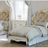 Купить Кровать с мягким изголовьем 160*200 Romantic R416-K02-AG-B01 с доставкой по России по цене производителя можно в магазине Другая Мебель в Саратове