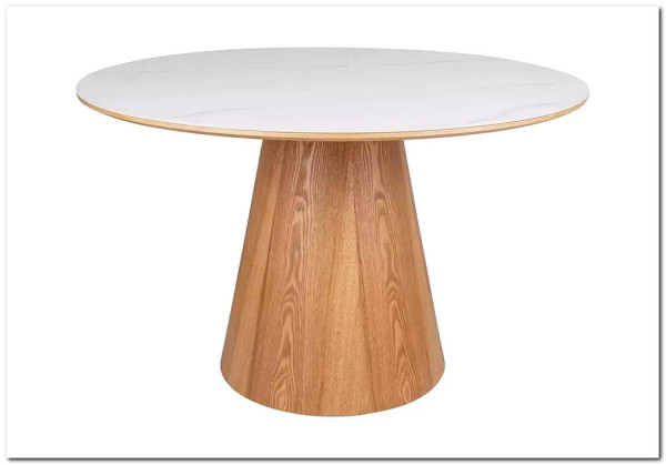 Стол обеденный Signal ANGEL Ceramic 120 (белый/дуб) заказать по цене 70 299 руб. в Саратове