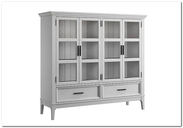 Шкаф для посуды Квадро-С 42 из массива сосны заказать по цене 54 605 руб. в Саратове