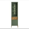 Витрина Siena REG1W1D1S дымчатый зеленый/дуб вотан BRW заказать по цене 28 950 руб. в Саратове
