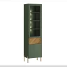 Витрина Siena REG1W1D1S дымчатый зеленый/дуб вотан BRW заказать по цене 28 950 руб. в Саратове