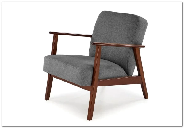 Кресло Halmar MILANO 1S tap. Castel 93 (серый) заказать по цене 33 355 руб. в Саратове