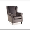 Кресло BARON Velvet Bluvel 14  Signal (серый) заказать по цене 47 283 руб. в Саратове