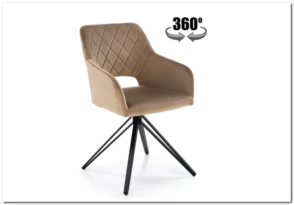 Стул кухонный Halmar K535 (бежевый/черный) заказать по цене 13 851 руб. в Саратове