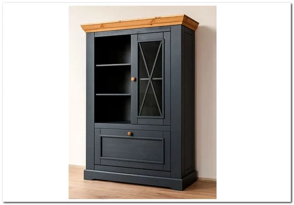 Комод Форест Графит 2 двери и полки заказать по цене 39 975 руб. в Саратове