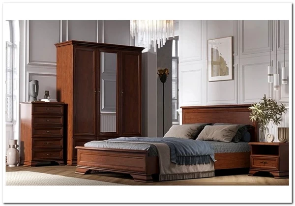 Мебель для спальни Кентаки каштан БРВ  заказать по цене 121 290 руб. в Саратове