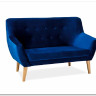 Диван Signal NORDIC 2 Velvet Bluvel 86 синий заказать по цене 54 053 руб. в Саратове
