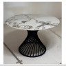 Стол BUENO 120 GLOSS GOLDEN JADE SOLID CERAMIC / BLACK, DISAUR заказать по цене 108 700 руб. в Саратове