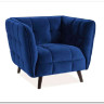 Кресло CASTELLO 1 Velvet Bluvel 86  Signal (темно-синий) заказать по цене 64 889 руб. в Саратове