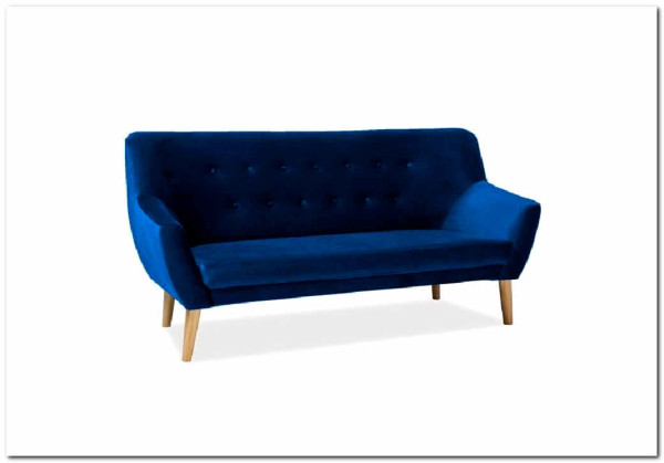 Диван Signal NORDIC 3 Velvet Bluvel 86 синий заказать по цене 67 577 руб. в Саратове