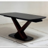 Стол BLANCO 160 MATT BLACK MARBLE SOLID CERAMIC / Орех, DISAUR заказать по цене 102 000 руб. в Саратове
