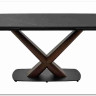 Стол BLANCO 160 MATT BLACK MARBLE SOLID CERAMIC / Орех, DISAUR заказать по цене 102 000 руб. в Саратове