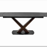 Стол BLANCO 160 MATT BLACK MARBLE SOLID CERAMIC / Орех, DISAUR заказать по цене 102 000 руб. в Саратове