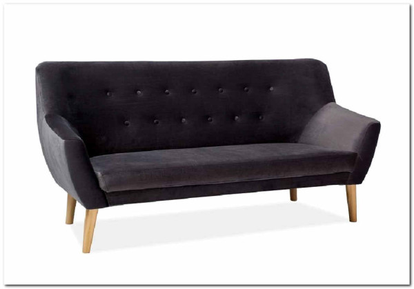 Диван Signal NORDIC 3 Velvet Bluvel 14 серый заказать по цене 67 577 руб. в Саратове