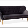 Диван Signal NORDIC 3 Velvet Bluvel 14 серый заказать по цене 67 577 руб. в Саратове