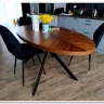 Стол обеденный Halmar LOCARNO (ореховый/черный) заказать по цене 44 604 руб. в Саратове