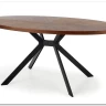 Стол обеденный Halmar LOCARNO (ореховый/черный) заказать по цене 44 604 руб. в Саратове