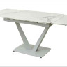 Стол ALATRI 120 GLOSS STATUARIO WHITE SINTERED STONE / WHITE заказать по цене 79 600 руб. в Саратове