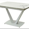 Стол ALATRI 120 GLOSS STATUARIO WHITE SINTERED STONE / WHITE заказать по цене 79 600 руб. в Саратове