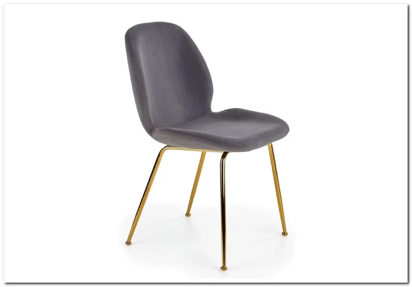 Стул кухонный Halmar K381 (серый/золотой) заказать по цене 13 416 руб. в Саратове