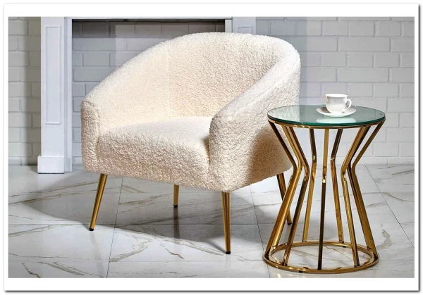 Кресло Halmar GRIFON (кремовый/золотой) заказать по цене 29 833 руб. в Саратове