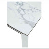 Стол CORNER 120 GLOSS GOLDEN JADE SOLID CERAMIC / WHITE, DISAUR заказать по цене 57 950 руб. в Саратове