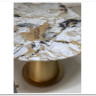 Стол TERAMO 135 GLOSS GRAND JADE SOLID CERAMIC, керамика, поворотн.механизм / Бронзовый, DISAUR заказать по цене 63 810 руб. в Саратове