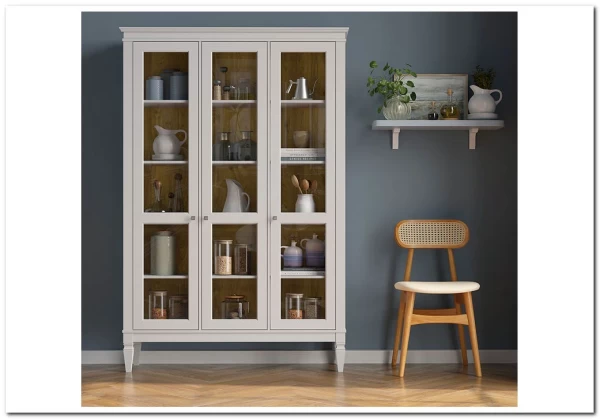 Шкаф для посуды Ольса-С 300 из массива сосны заказать по цене 70 805 руб. в Саратове