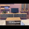 Стол письменный Грейс BIU2S BRW по цене 20 900 руб. в магазине Другая Мебель в Саратове