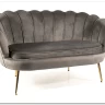Кресло SIGNAL CAMELLIA Velvet Bluvel 14 (серый/золотой) заказать по цене 27 417 руб. в Саратове