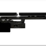 Стол Кентукки 3 140 БЕЛЫЙ МРАМОР, стекло / ЧЕРНЫЙ заказать по цене 49 950 руб. в Саратове