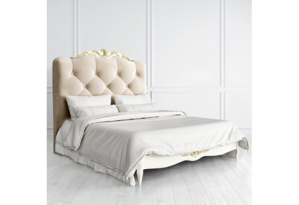 Купить Кровать с мягким изголовьем 180*200 Romantic R718D-K02-AG-B01 с доставкой по России по цене производителя можно в магазине Другая Мебель в Саратове